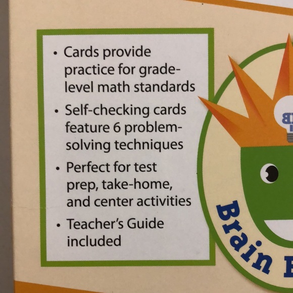 Edupress Math Practice Cards Problem Solving Grade 4 - Picture 2 of 7